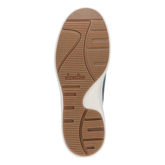 NEW DANSKO men\'s trent burnished suede slip-on shoes in denim main image 5